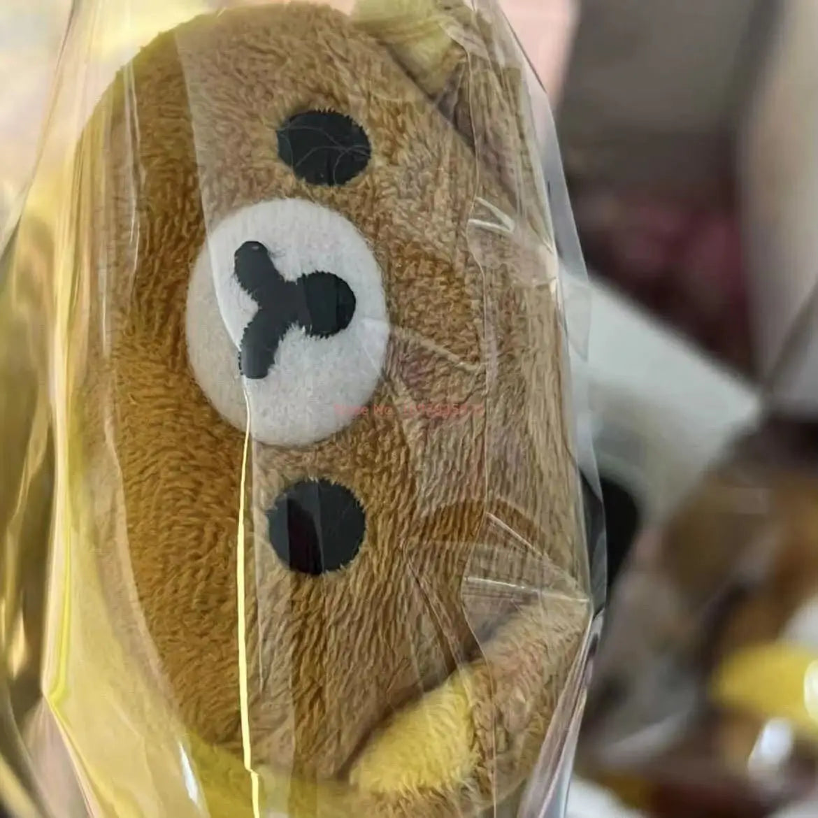 Kawaii Rilakkuma Plush Pencil Case For Kids Girls Cartoon Wave Point Cute Pencil Pouch Organizer Pen Bag School Stationery Gifts