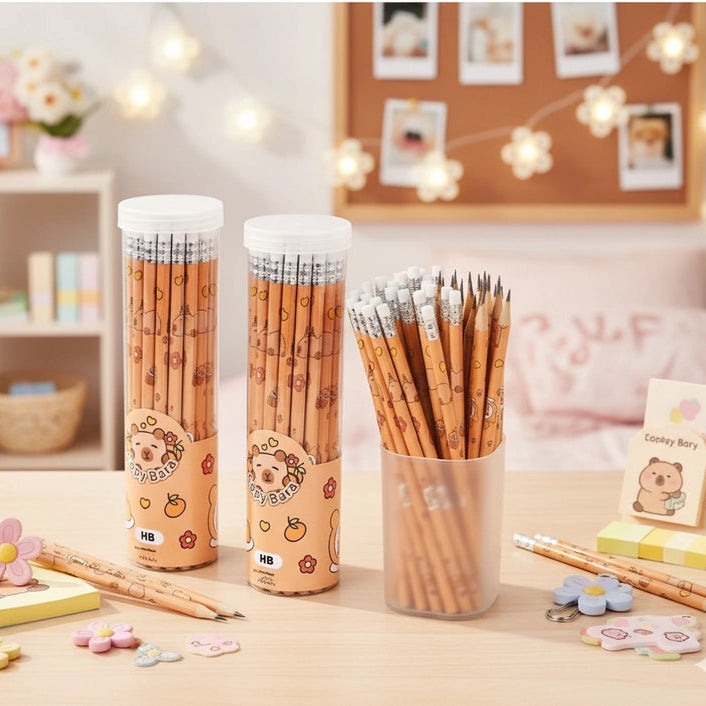 Capybara Wooden Pencils (30 Count)